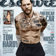 Illustration for article titled Scowling, Shirtless, Tattooed Tom Hardy: I Dont Feel Very Manly